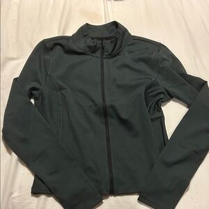 Dark Gray Full-Zip Jacket